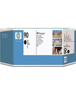HP 90 400-ml Black Ink Cartridge for the HP DesignJet 4000, 4020, 4500, 4520 Printers (C5058A) - Partially Used