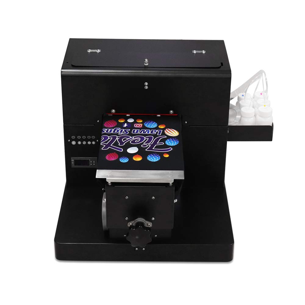 HRM A4 DTG T-Shirts Printer Machine Multicolor DTG Printer Tshirts Machine for Both Dark & Light Clothes Printing