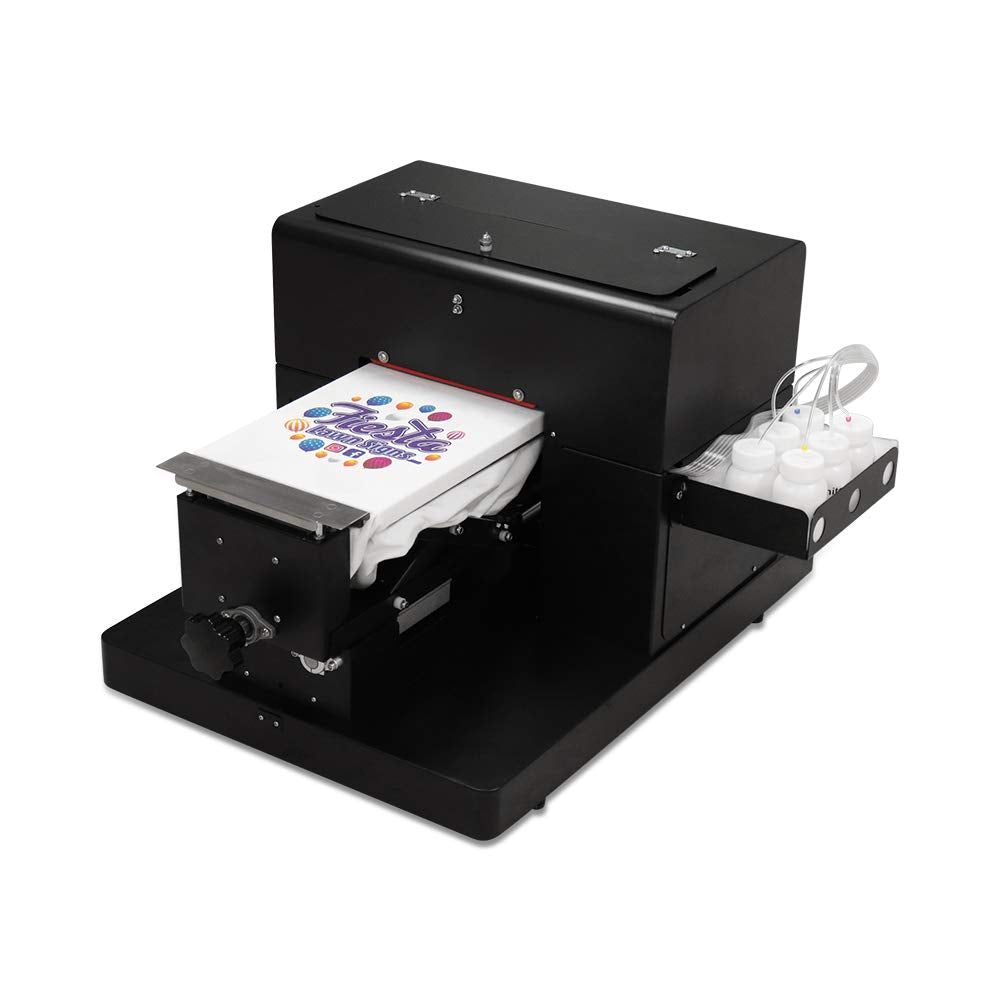 HRM A4 DTG T-Shirts Printer Machine Multicolor DTG Printer Tshirts Machine for Both Dark & Light Clothes Printing