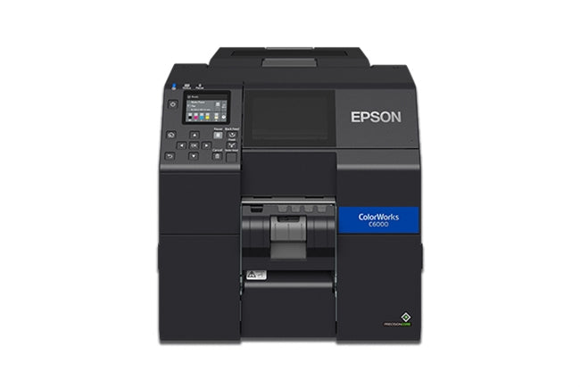 Epson ColorWorks C6000P Color Inkjet Label Printer - 4" w/ Peel & Present (Gloss) - New