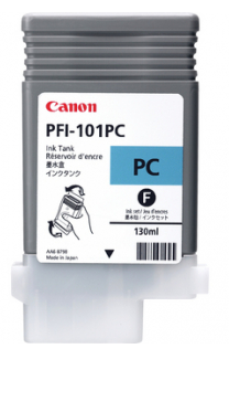 Canon PFI-101PC Photo Cyan Ink Tank (130ml) for imagePROGRAF iPF5000, iPF5100, iPF6000, iPF6000S, iPF6100, iPF6200 - 0887B001AA www.wideimagesolutions.com Parts and Inks 58.99