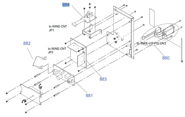 Take Up SW Board for EPSON Pro GS6000 - 2122771