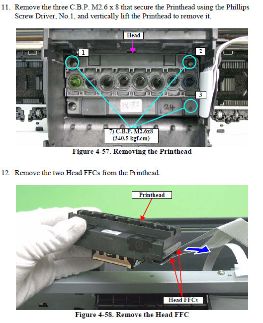 Cartridge Contacts Board (CSIC) for EPSON R1900 - 1554688 / 1477663