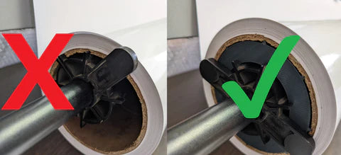 Universal Designjet 2 to 3 Inch Spindle Hub Adapters