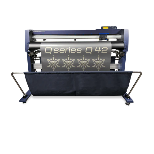 Vinyl Express Q Series Gen 3 - 42" Vinyl Cutter, Stand & Media Basquet
