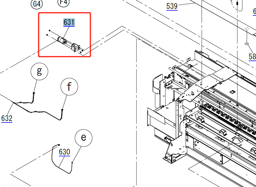 NIP Adjust Motor for EPSON SC-S40600/S60600/S80600 F9300/F9400/F10000 B9000/R5000 - 2150441