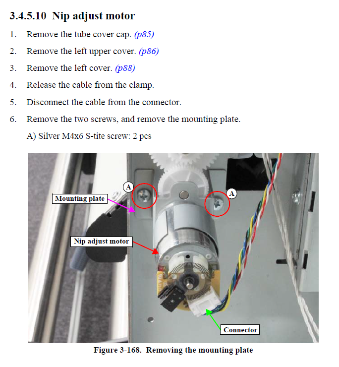 NIP Adjust Motor for EPSON SC-S40600/S60600/S80600 F9300/F9400/F10000 B9000/R5000 - 2150441