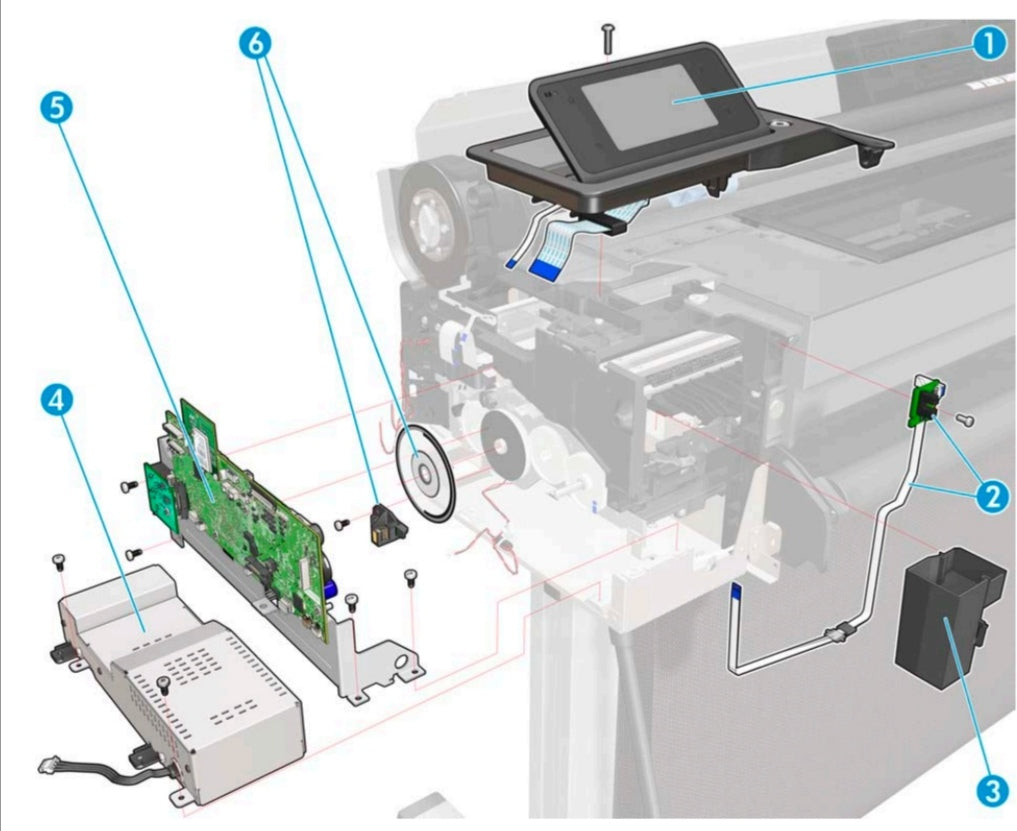 HP CQ890-67025 Power Supply SV www.wideimagesolutions.com Parts and Inks 40.00