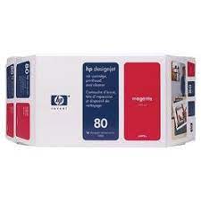 No 80 Magenta Value Pack - For HP DesignJet 1050C and 1055CM Printers (C4892A)