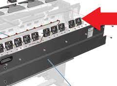 Rear Dryer Fan - For the HP DesignJet L25500, L28500, L26100, L26500 & Latex 210, 280, 260 Series (CH955-67088) - Refurbished