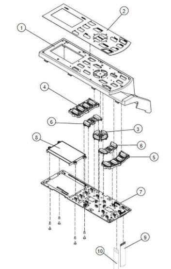 Key Top, Right 86 for GRAPHTEC FC8600-60 (621632030)
