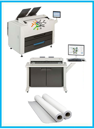 KIP 860 + KIP 720 Scanner + 1 Roll 25k sq ft www.wideimagesolutions.com 8999.99