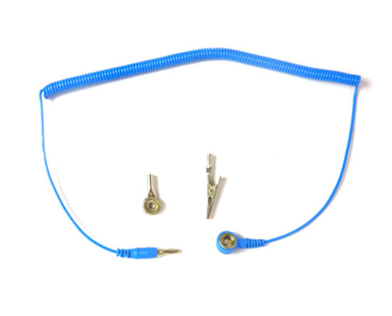 Anti-Static Universal Grounding Cord for Wrist Straps