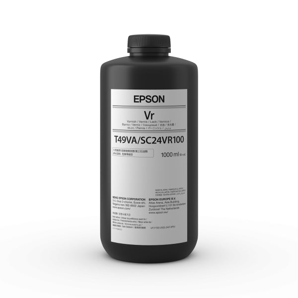 Epson UltraChrome T49 Varnish 1L Bottle for SureColor V7000 - T49VA10