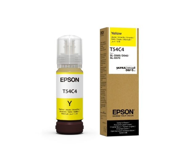 Epson UltraChrome T54C Yellow 70mL Ink Bottle for SureLab D570 - T54C420