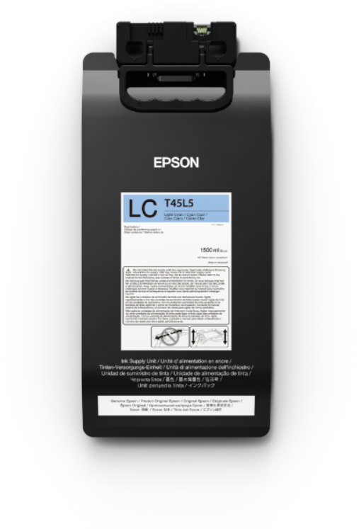 Epson UltraChrome GS3 Light Cyan Ink 1.5L for Surecolor S80600L - T45L520
