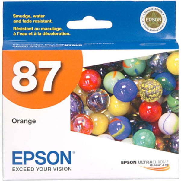 Epson 87 UltraChrome Ink Orange for Stylus Photo R1900 - T087920