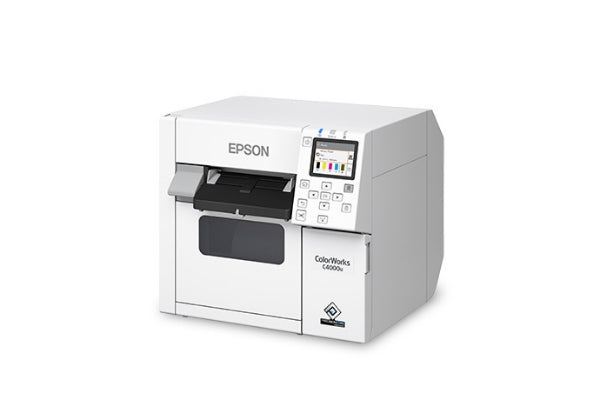 Epson ColorWorks C4000 4" Matte Inkjet Label Printer - New