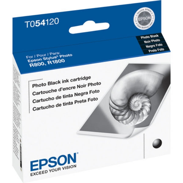 Epson UltraChrome Photo Black Ink for Stylus R800, R1800 - T054120