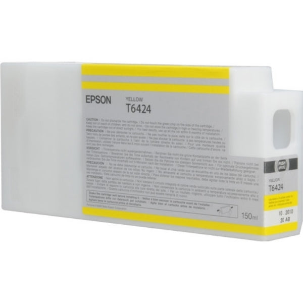 Epson UltraChrome HDR Ink Yellow 150ml for Stylus Pro 7700, 7890, 7900, 7900CTP, 9700, 9890, 9900, WT7900 - T642400