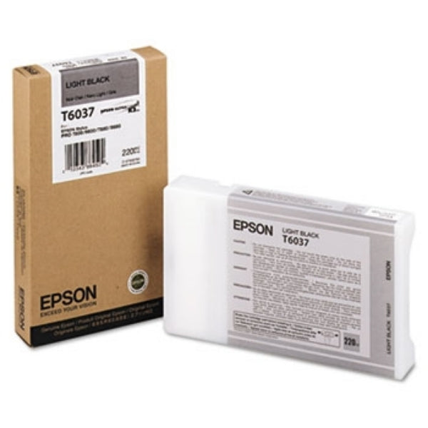 Epson UltraChrome K3 Ink Light Black 220ml for Stylus Pro 7800, 7880, 9800, 9880 - T603700