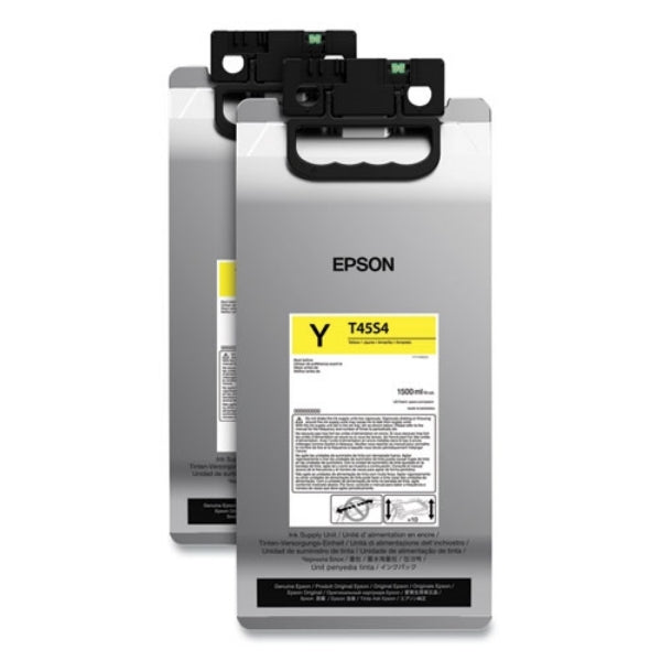 Epson (T45S) UltraChrome RS High-Yield Yellow Ink 1.5L (2-Pack) for SureColor R5070L - T45S420