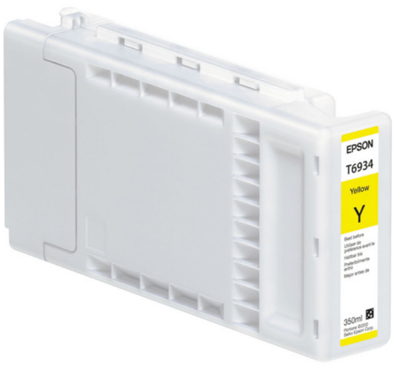 Epson Ultrachrome 350 ML Yellow Ink Cartridge for T3000, T3270, T5000, T5270, T5270D, T7000, T7270, T7270D - T693400