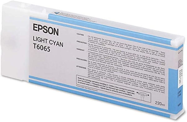 Epson UltraChrome K3 Ink Light Cyan 220ml for Stylus Pro 4800, 4880 - T606500