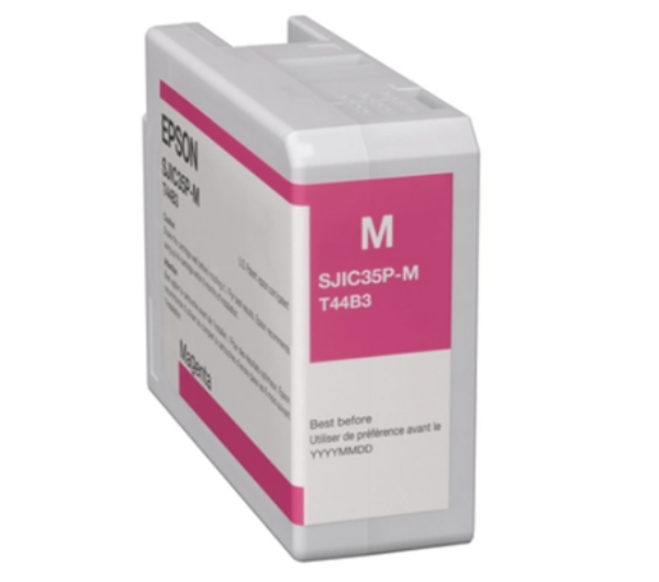 Epson SJIC35P-M Magenta Ink Cartridge for ColorWorks C6000/C6500 - C13T44B320