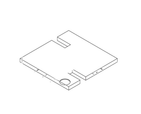 Mimaki JFX200-2513 Ink Absorber Bottom - M910110