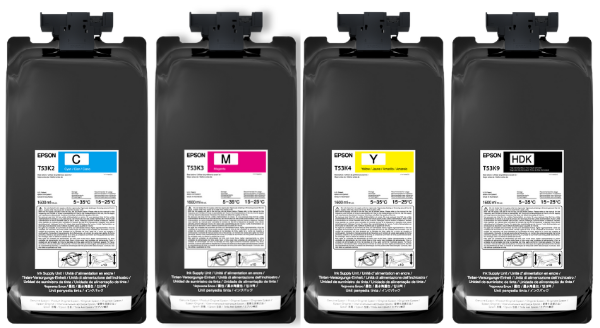 Epson UltraChrome DS Initial Ink Pack C, M, Y, K for SureColor F6470, F6470H - T53KM20