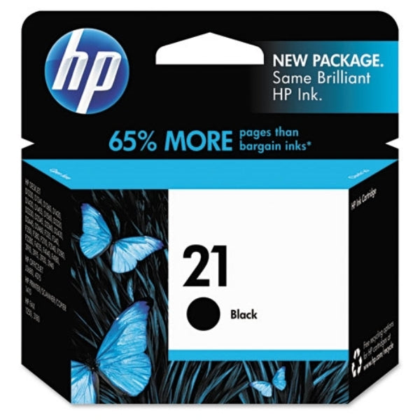HP 21 Black Inkjet Print Cartridge - C9351AN