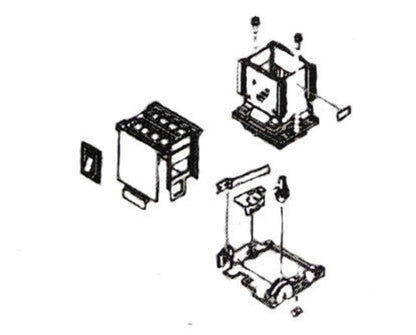 Mutoh XPJ-1641SR Print Head Assy (with Base) - DH-40275