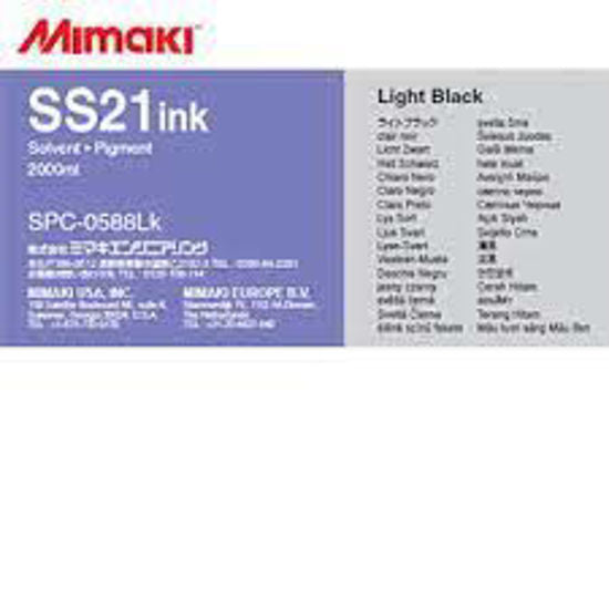 SS21 Lite Black Ink (2000ml pack) for Mimaki JV5/JV33/JV300/JV330/CJV150/CJV300/CJV330/CJV30 - SPC-0588LK