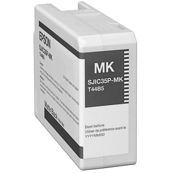 Epson SJIC35P-MK Matte Black Ink Cartridge for ColorWorks C6000/C6500 (Matte) - C13T44B520