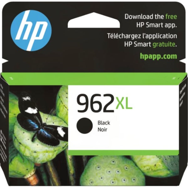 HP 962XL High Yield Black Original Ink Cartridge for HP OfficeJet Pro 9015, 9025 - 3JA03AN