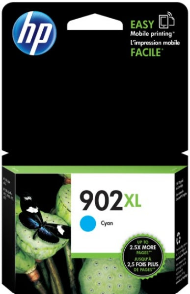 HP 902XL High Yield Cyan Original Ink Cartridge - T6M02AN