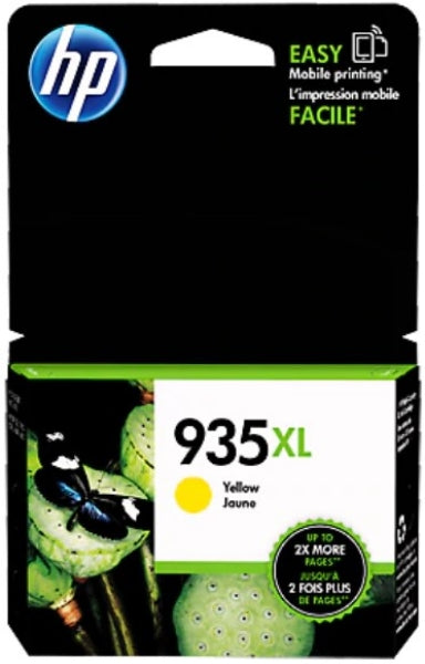 HP 935XL High Yield Yellow Original Ink Cartridge for HP OfficeJet Pro 6230, 6830 - C2P26AN