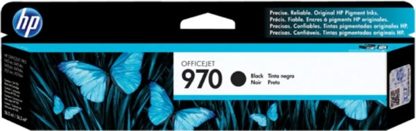 HP 970 OfficeJet Pro X Black Original Ink Cartridge - CN621AM