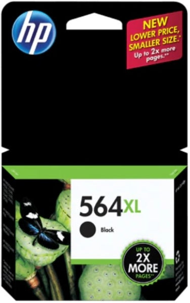 HP 564XL High Yield Black Original Ink Cartridge - CN684WN