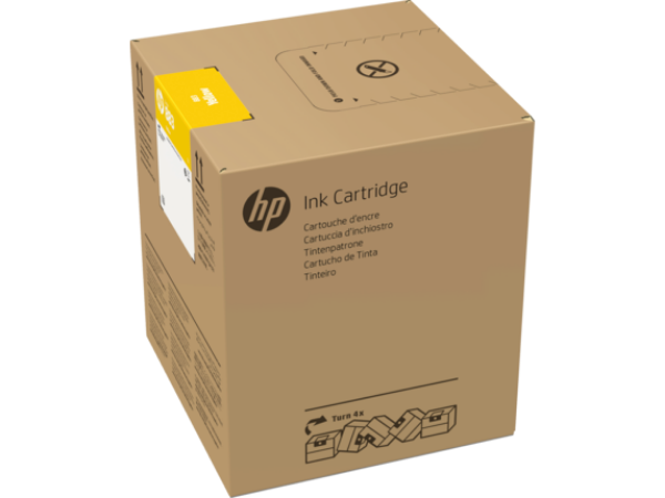 HP 883 5L Yellow Latex Ink Cartridge for HP Latex 2700 Series, FS50, FS60 - G0Z30A
