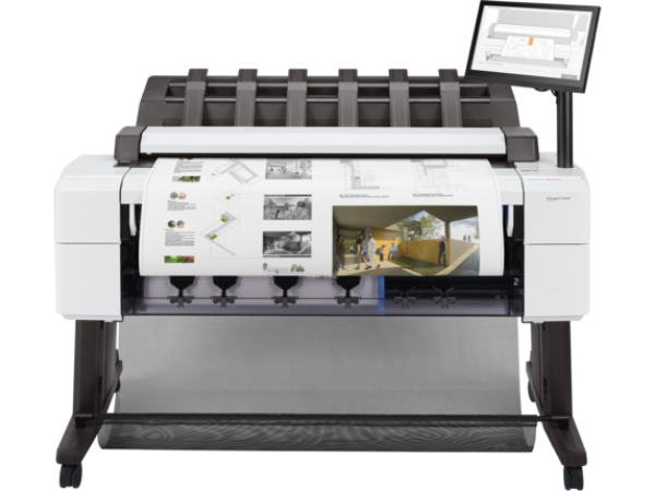 HP DesignJet T2600 36-in PostScript MFP Printer (3XB78A) - SingleRoll Unit / Refurbished (90 Days, 1, 2, 3 or 4 Years Warranty/with Starters)