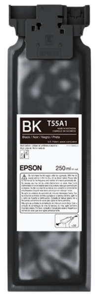 EPSON UltraChrome DG2 T55A Black Ink Pack 250ml for SureColor F1070 - T55A120