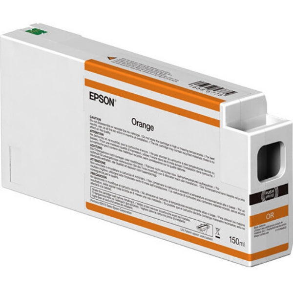 EPSON UltraChrome HDX 150mL Orange Ink Cartridge for SureColor P7000, P9000 - T54VA00 (T834A00)