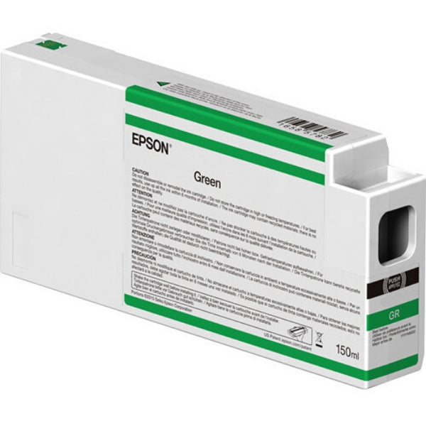 EPSON UltraChrome HDX 150mL Green Ink Cartridge for SureColor P7000, P9000 - T54VB00 (T834B00)