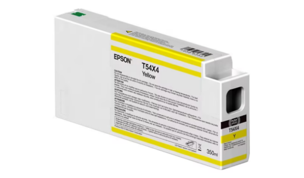 EPSON UltraChrome HD 350mL Yellow Ink Cartridge for SureColor P6000, P7000, P8000, P9000 - T54X400 (T824400)