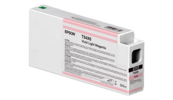 EPSON UltraChrome HD 350mL Vivid Light Magenta Ink for SC P6000, P7000, P8000, P9000 - T54X600