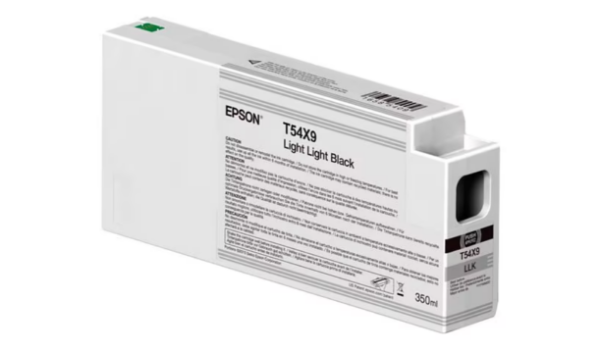 EPSON UltraChrome HD 350mL Light Light Black Ink for SC P6000, P7000, P8000, P9000 - T54X900