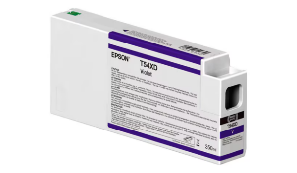 EPSON UltraChrome HDX 350mL Violet Ink Cartridge for SureColor P7000, P9000 - T54XD00 (T824D00)
