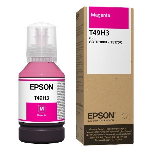 Epson T49H Magenta Ink Bottle 140ml for SureColor T3170x - T49H300